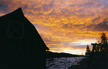 Sunrise at Mt Hood Bed & Breakfast