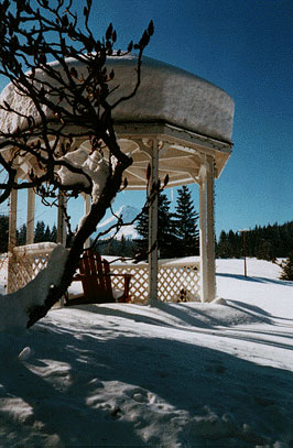 Water Tower in Winter at Mt Hood